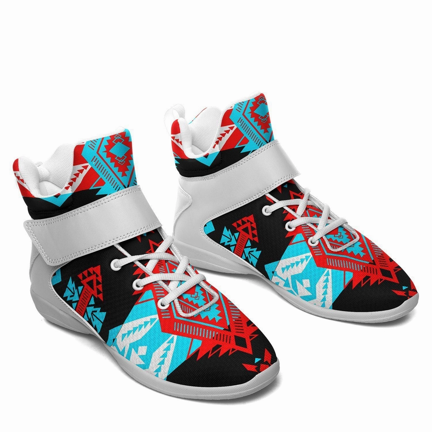 Sovereign Nation Trade Ipottaa Basketball / Sport High Top Shoes - White Sole Pro Boost Mid Basketball Shoes