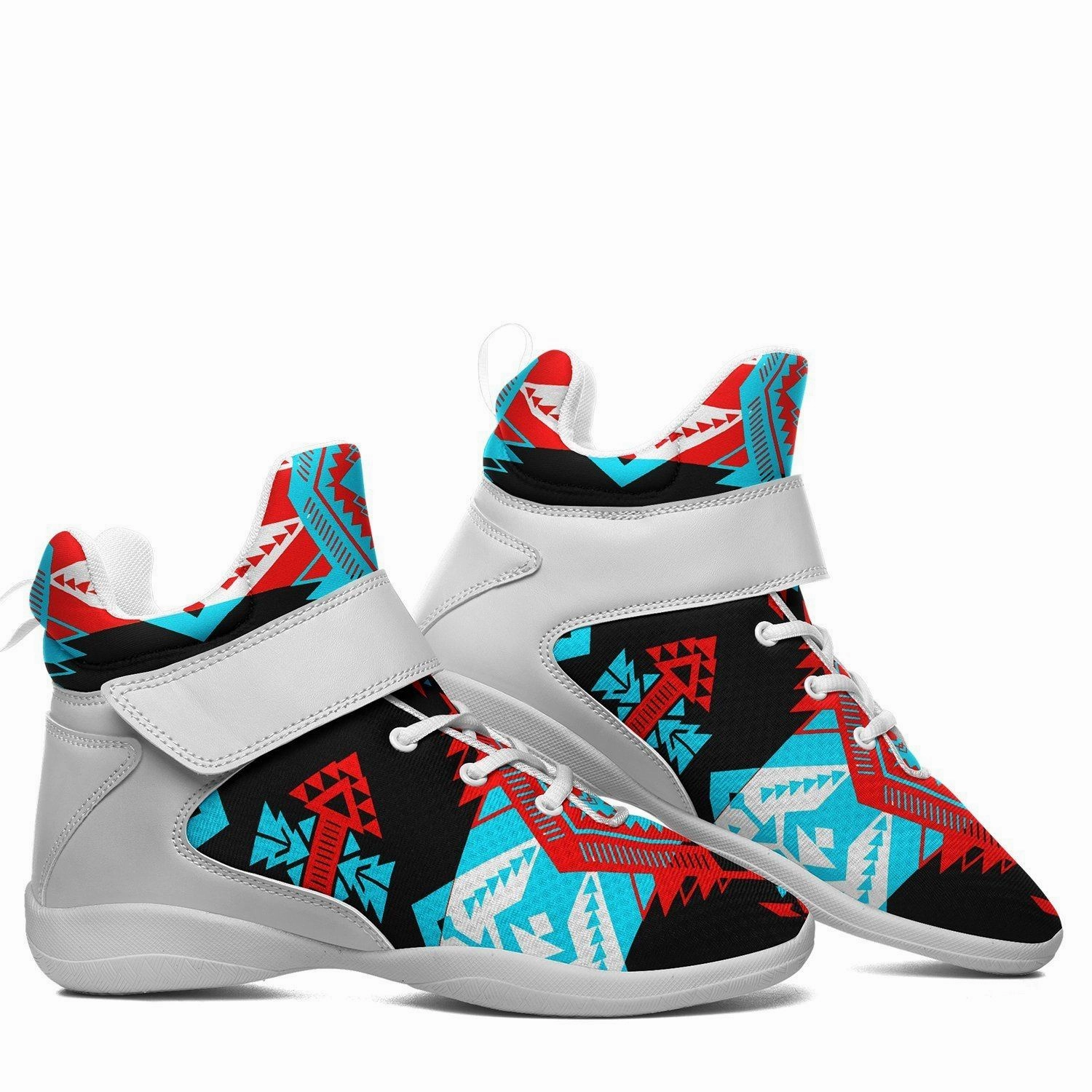 Sovereign Nation Trade Ipottaa Basketball / Sport High Top Shoes - White Sole Black Panther Basketball Shoes