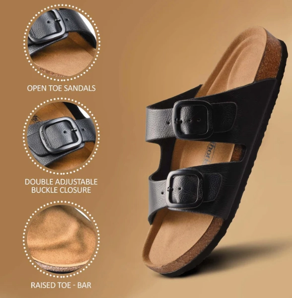 PU1107  -  ARETE WOMENS SLIDE SANDALS Sandals & Flip Flops