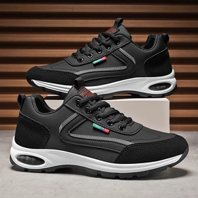 Slip On Mule Sneakers Men's Leather Sneakers for Running & Jogging