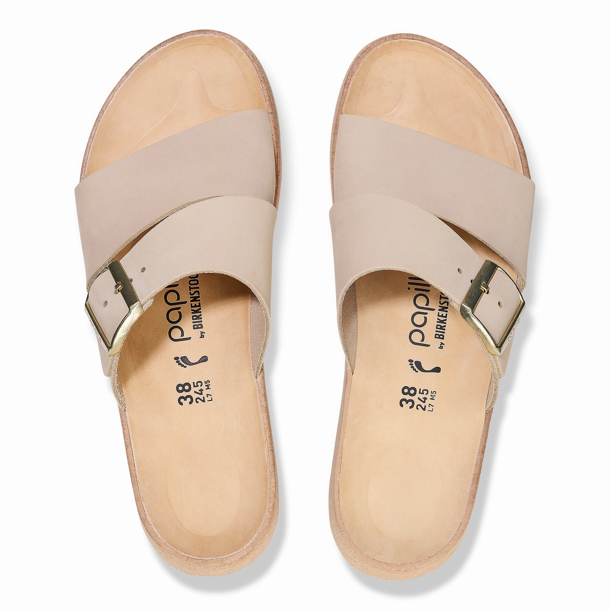 Greensboro Nc Papillio Almina sandcastle nubuck by Birkenstock