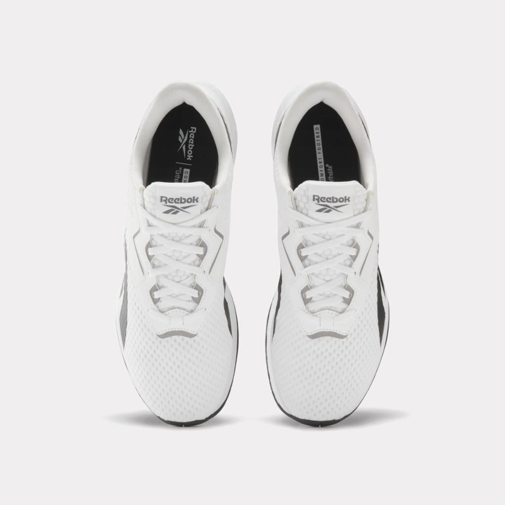 Reebok Footwear Men Energen Plus 2 Running Shoes FTWWHT/CBLACK/PEWTER Split Toe Running Shoes