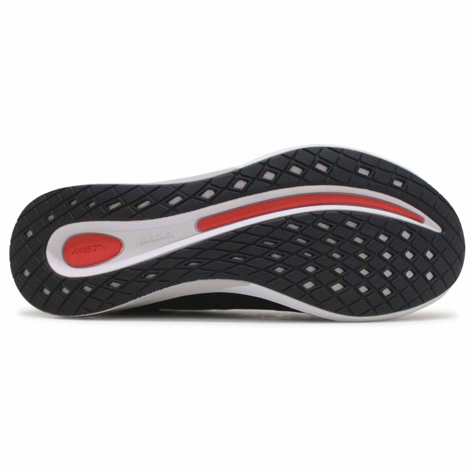 Running Shoes For Foot Problems MBT Galado Textile Synthetic Men's Black Comfort Trainers - UK 9.5 - US 10.5 Men - EU 44.5