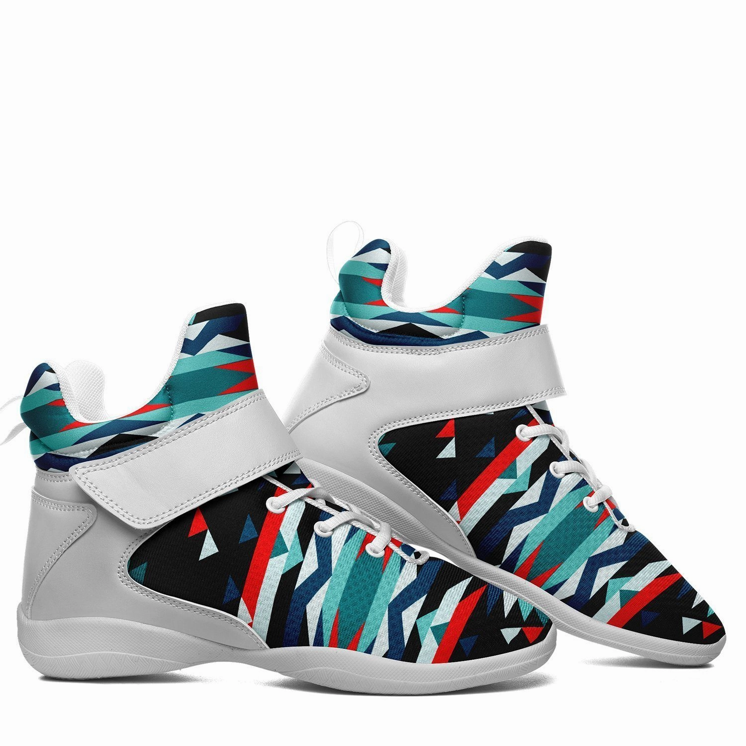 Designer Basketball Shoes Visions of Peaceful Nights Ipottaa Basketball / Sport High Top Shoes - White Sole