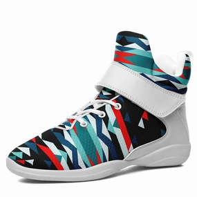 Visions of Peaceful Nights Ipottaa Basketball / Sport High Top Shoes - White Sole Mb 01 Queen City Basketball Shoes
