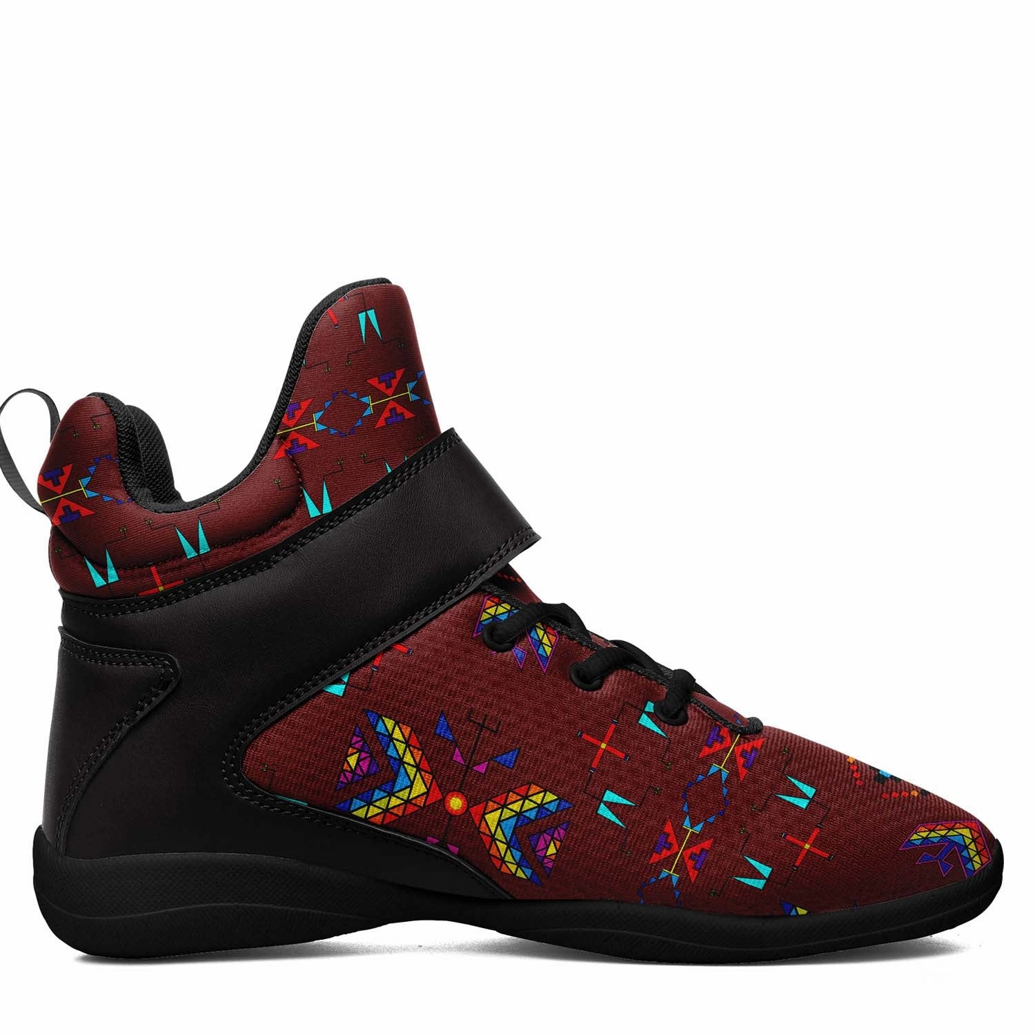 Rainy Chief Rainbow Earth Clay Ipottaa Basketball / Sport High Top Shoes - Black Sole Jah Basketball Shoes