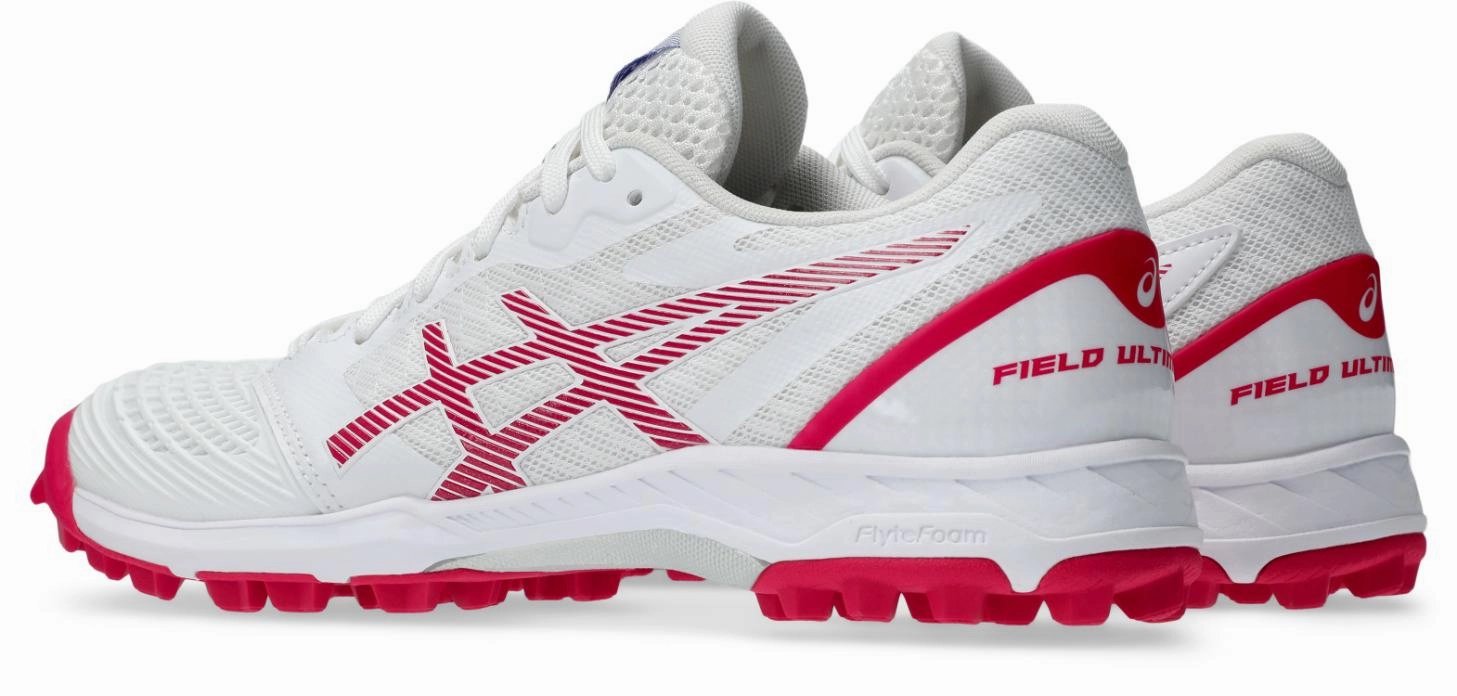 Asics Shoe Size Vs Nike Asics Womens Field Ultimate FF Turf and Hockey Shoe - White/Bright Rose