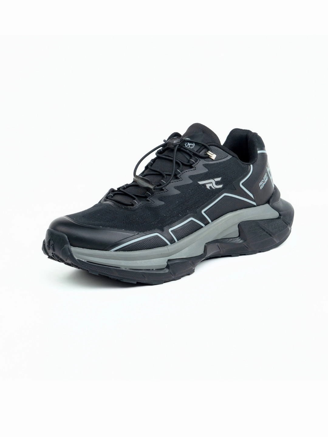 Best Running Shoes For Overweight Red Chief Sports Black-Gray Running Shoes For Men R1701 F020