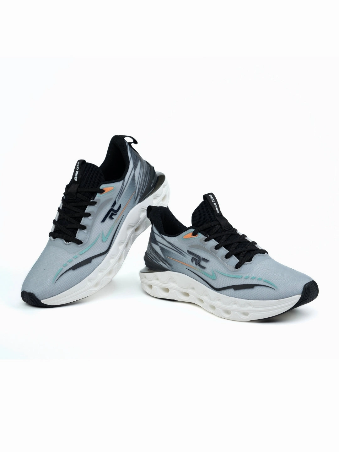 Good Running Shoes For Cross Country Red Chief Sports Blue-White Running Shoes For Men R1721 F028