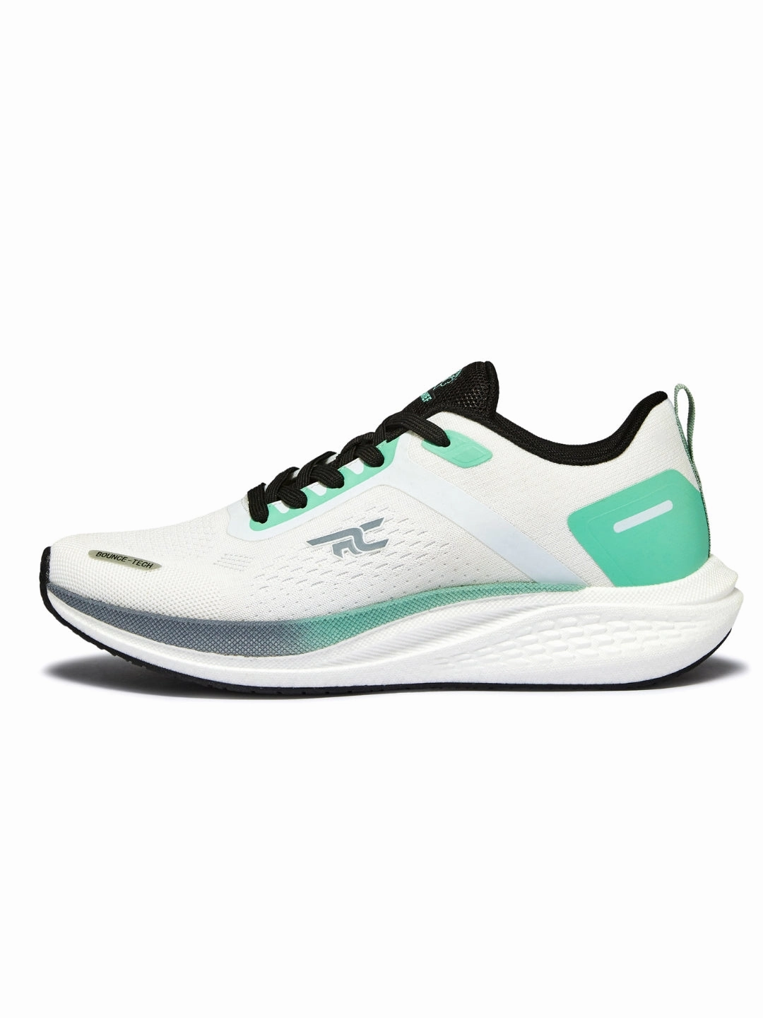 Red Chief Sports White-Green Running Shoes For Men R1710 F055A Best Running Shoes For High Instep