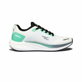 Running Shoes For The Winter Red Chief Sports White-Green Running Shoes For Men R1710 F055A