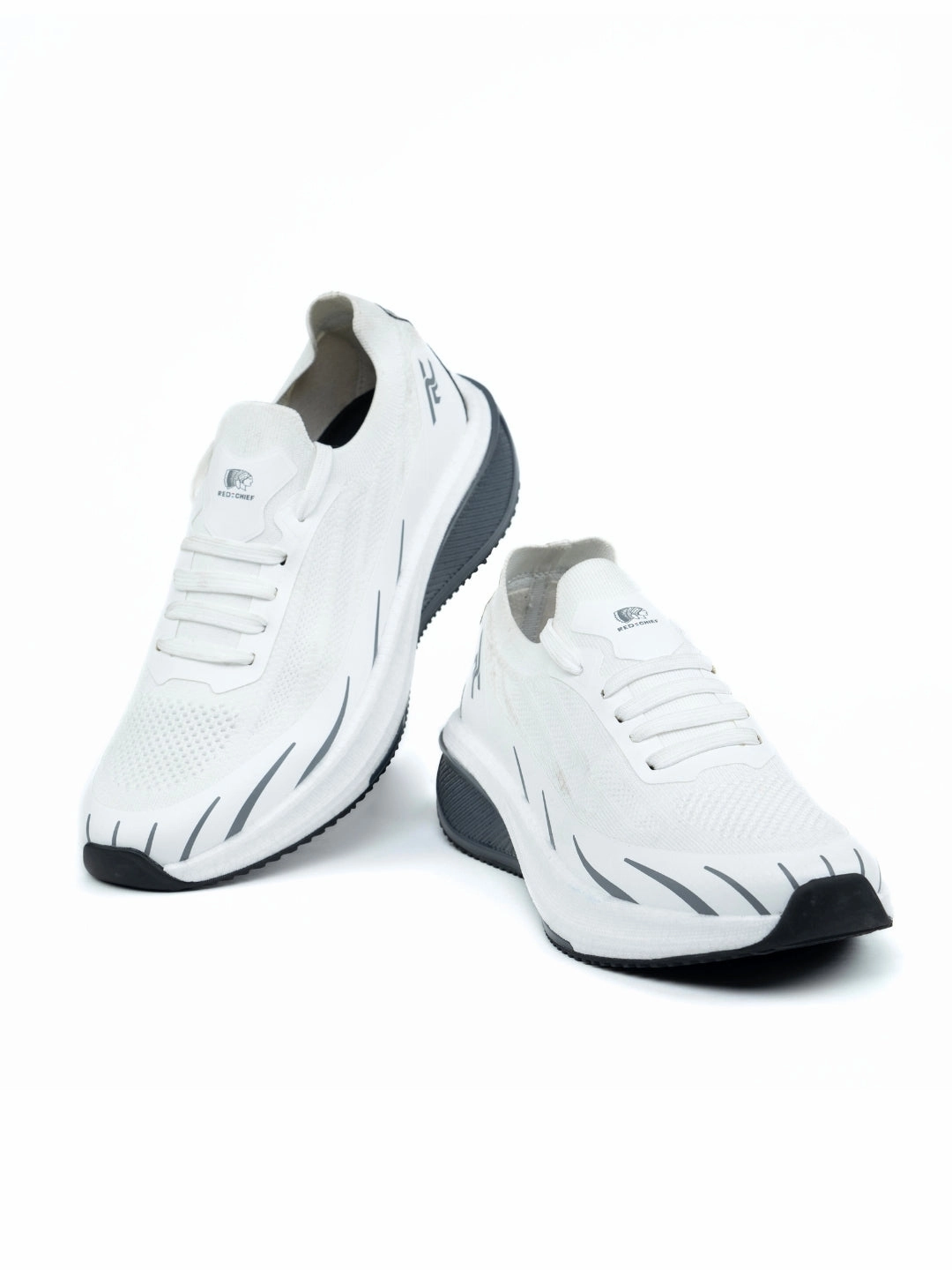 Running Shoes For Low Arches Red Chief Sports White Running Shoes For Men R1723 057