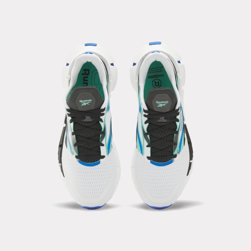 Dress Running Shoes Reebok Footwear Men Floatzig 1 Shoes FTWWHT/BLACK/CYBMIN