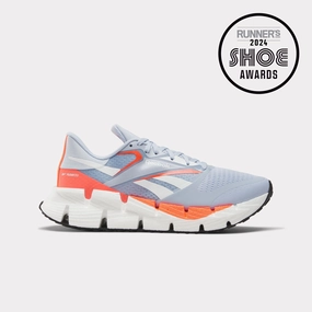 Reebok Footwear Men FloatZig 1 Shoes PALBLU/FTWWHT/ORGFLA Flat Foot Pronation Running Shoes