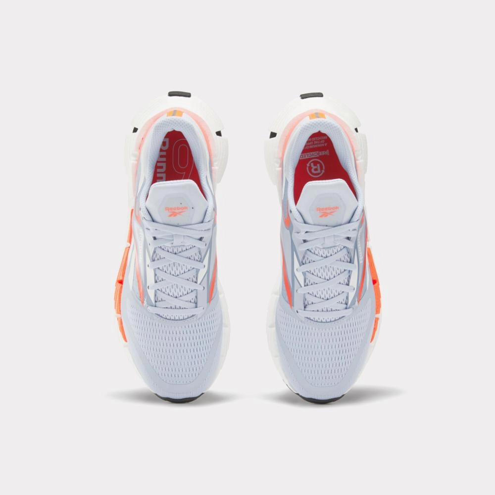 Reebok Footwear Men FloatZig 1 Shoes PALBLU/FTWWHT/ORGFLA Tennis Shoes Running