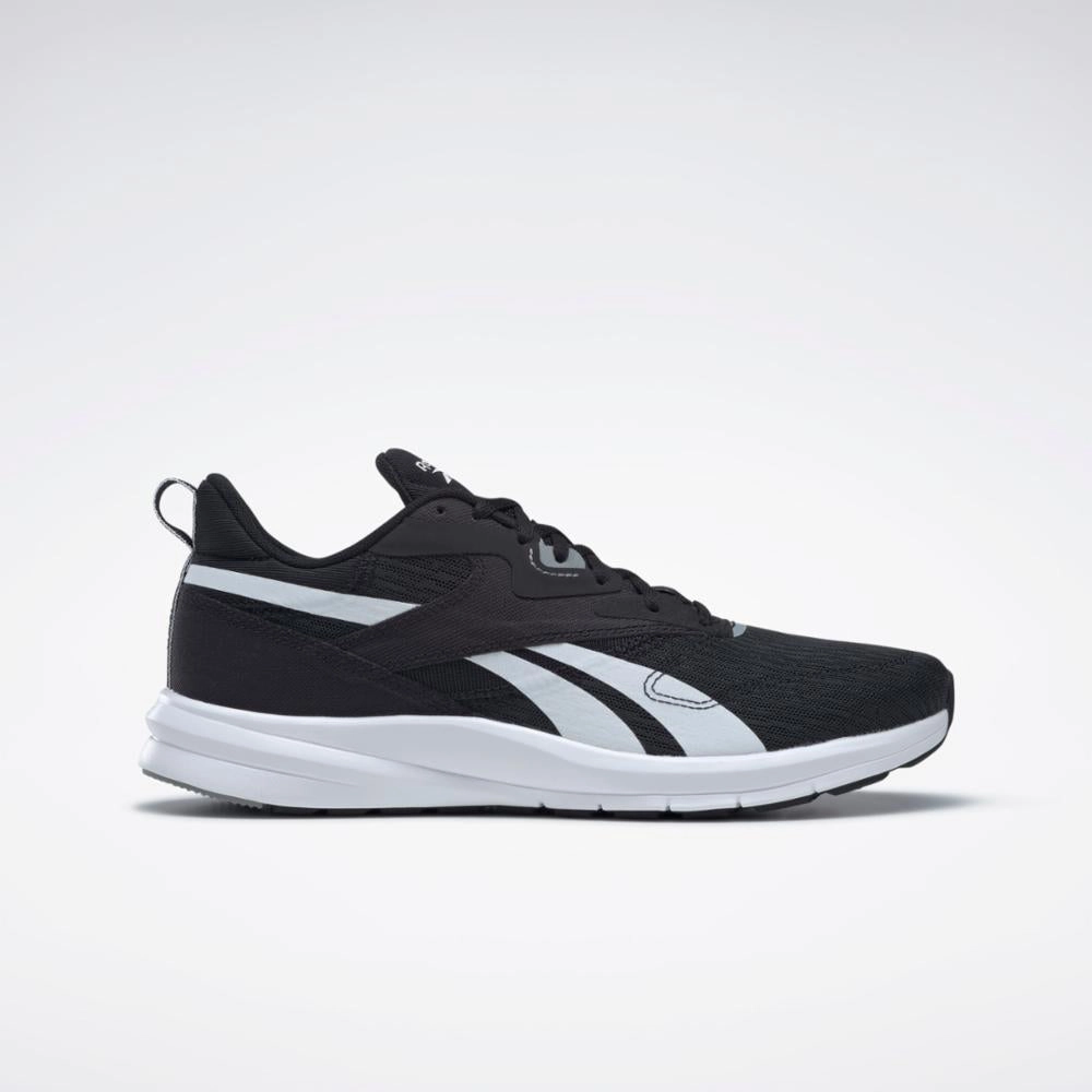 Reebok Footwear Men Reebok Runner 4 Wide Shoes CBLACK/PUGRY5/FTWWHT Air Zoom Pegasus Running Shoes