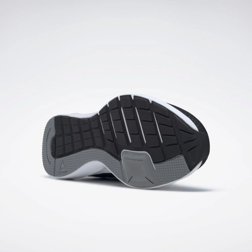 Running In Training Shoes Reebok Footwear Men Reebok Runner 4 Wide Shoes CBLACK/PUGRY5/FTWWHT