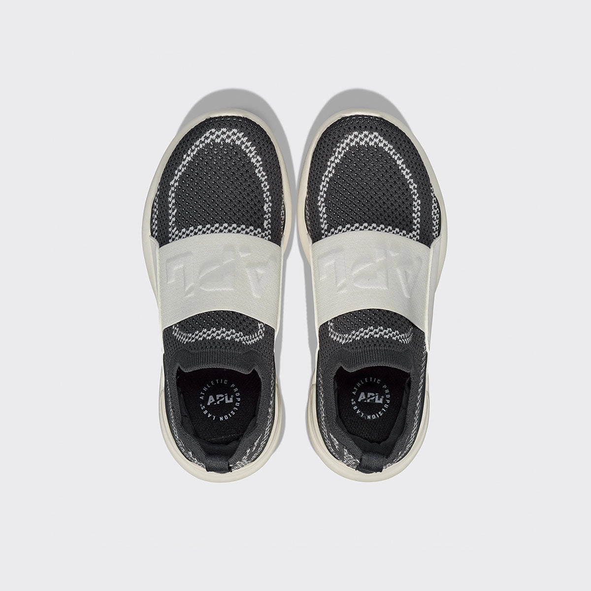 Youth's TechLoom Bliss Ivory / Iron 41 Road Running Shoes