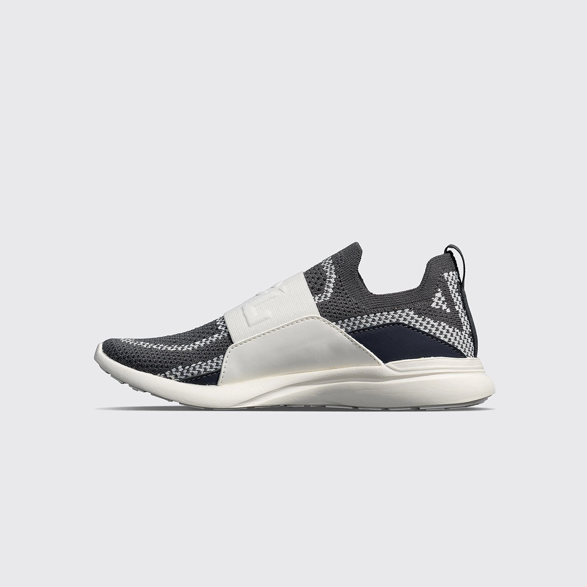 Youth's TechLoom Bliss Ivory / Iron Pictures Of Running Shoes