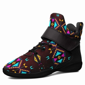 90 Dollar Basketball Shoes Rite of Passage Pemmican Berry Ipottaa Basketball / Sport High Top Shoes - Black Sole