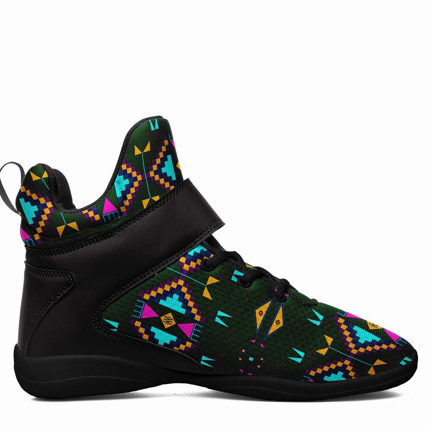 Trc Blaze Court Basketball Shoes Rite of Passage Squash Leaf Ipottaa Basketball / Sport High Top Shoes - Black Sole