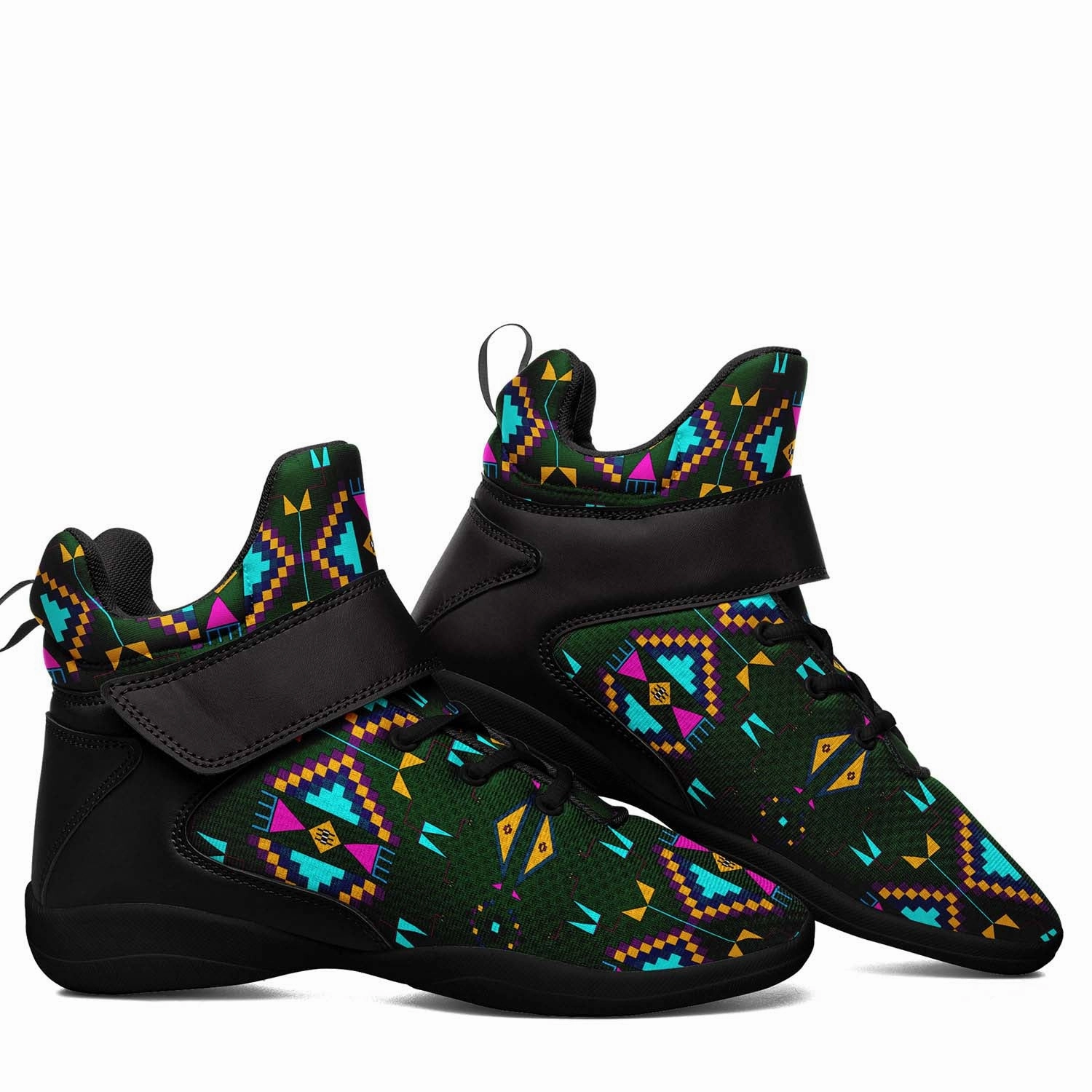 Eric Gordon Basketball Shoes Rite of Passage Squash Leaf Ipottaa Basketball / Sport High Top Shoes - Black Sole