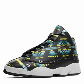 Black Basketball Shoes River Trail Isstsokini