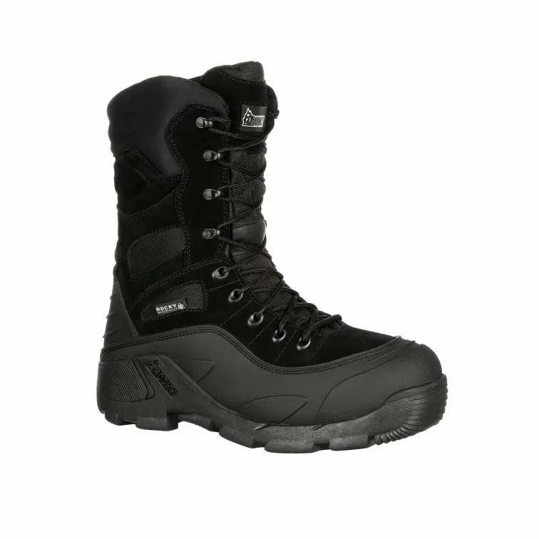 Best Flat Sole Work Boots Rocky Blizzardstalker Pro Waterproof 1200G Insulated Boot 5455
