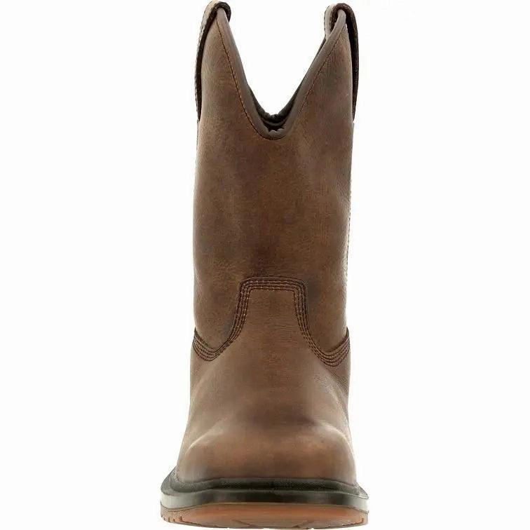 Workhog Square Toe Work Boots Rocky Men's Worksmart Unlined Western Boot RKW0346