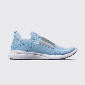 Correct Fit For Running Shoes Youth's TechLoom Bliss Ice Blue / Lilac / UV