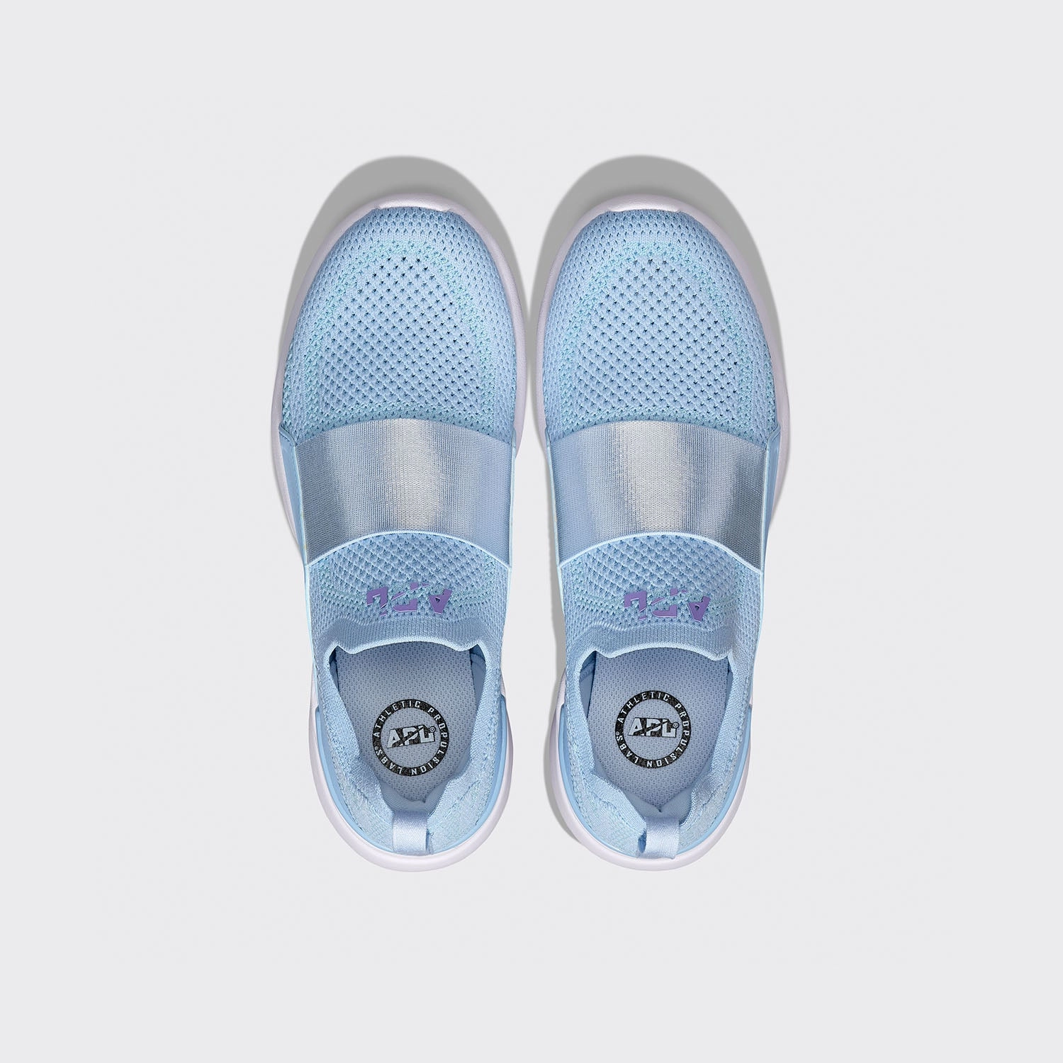 Running Shoes On Sale Near Me Youth's TechLoom Bliss Ice Blue / Lilac / UV