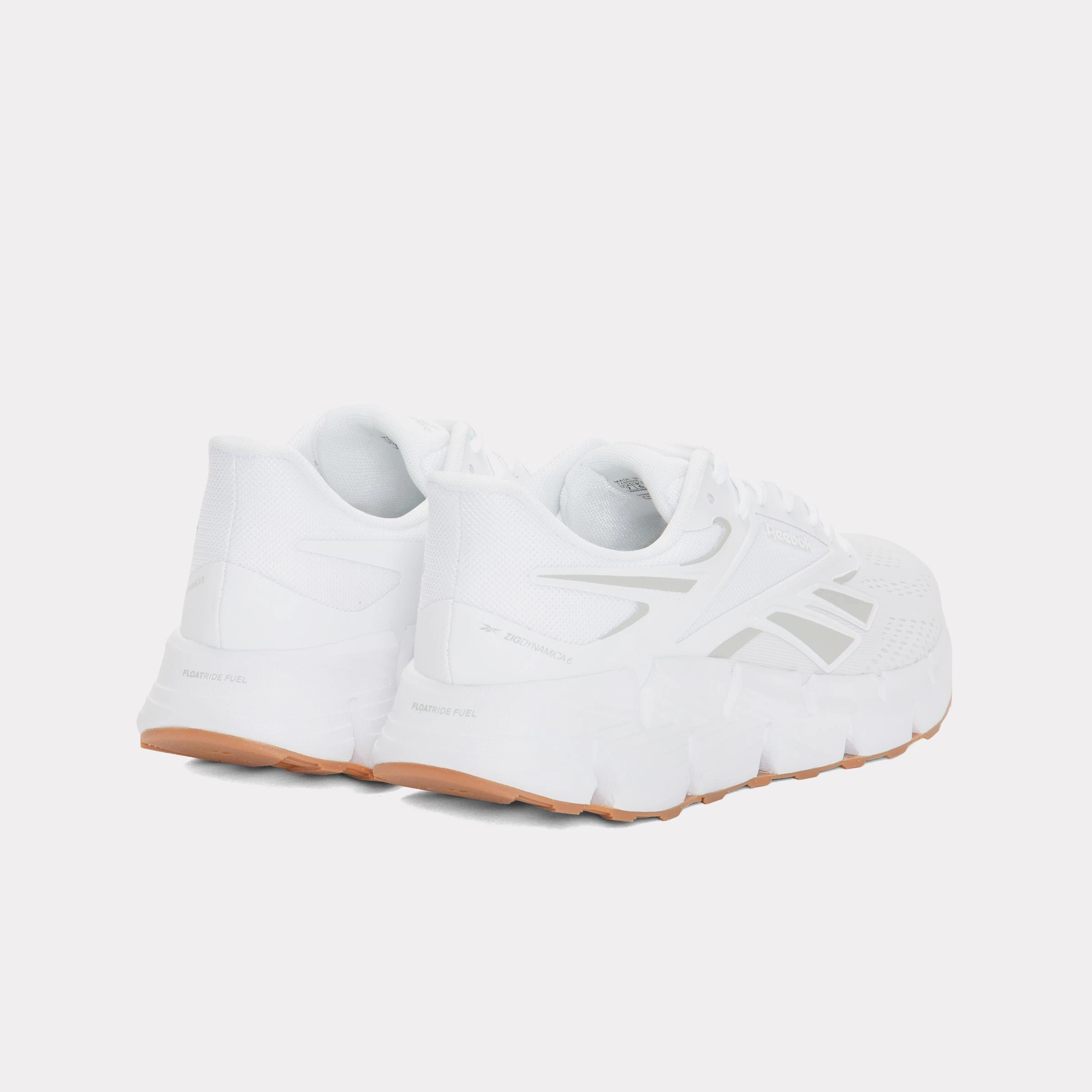 Aesthetic Running Shoes Reebok Footwear Men Zig Dynamica 6 Shoes WHITE/GREY1