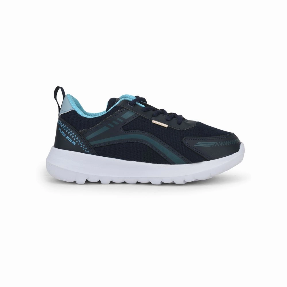 Lucy & Luke Lacing Navy Blue Sports Shoes For Kids ZEAL-L By Liberty Best Running Shoes Under 100