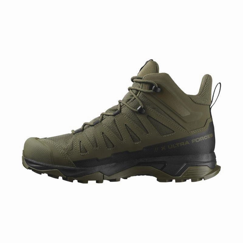 Ankle Boots Size 42 Salomon X ULTRA FORCES MID | Ranger Green