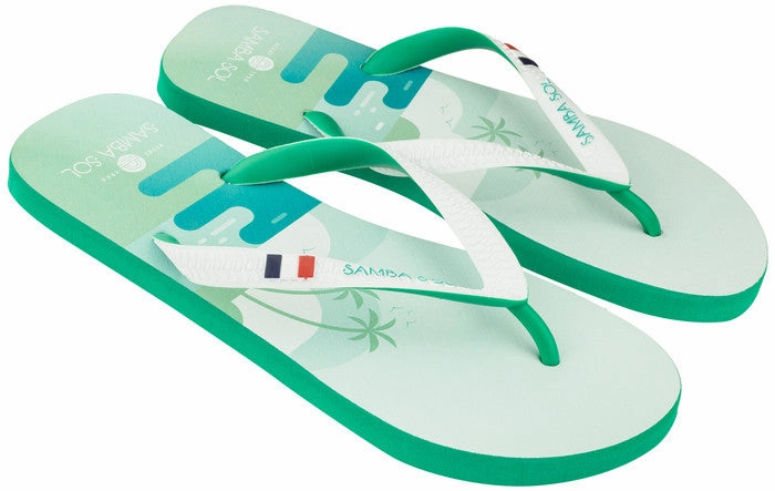 Reef Bottle Opener Flip Flops Samba Sol Men's Beach Collection Flip Flops - St Barths