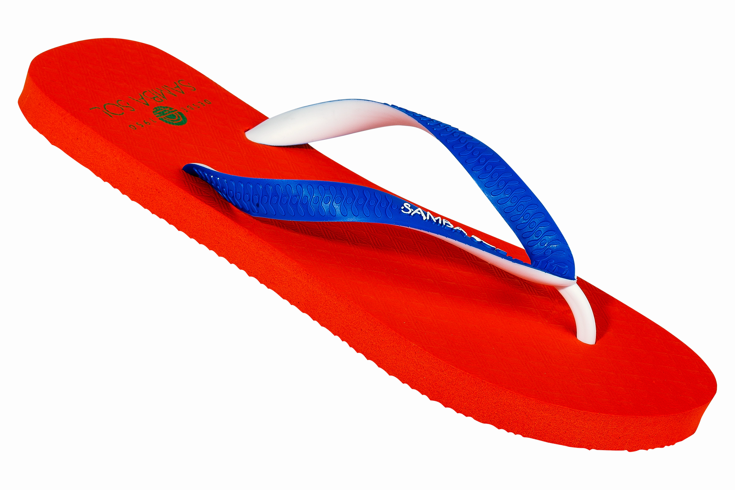 Samba Sol Men's Beach Collection Flip Flops - UF University of Florida Rose Flip Flops
