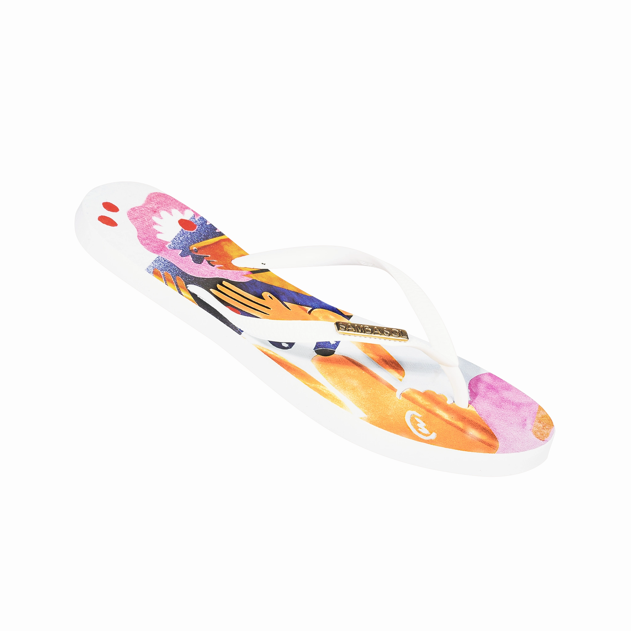 Samba Sol Men's YoungArts Collection Flip Flops - Nadia Wolff Be Trendy Flip Flops