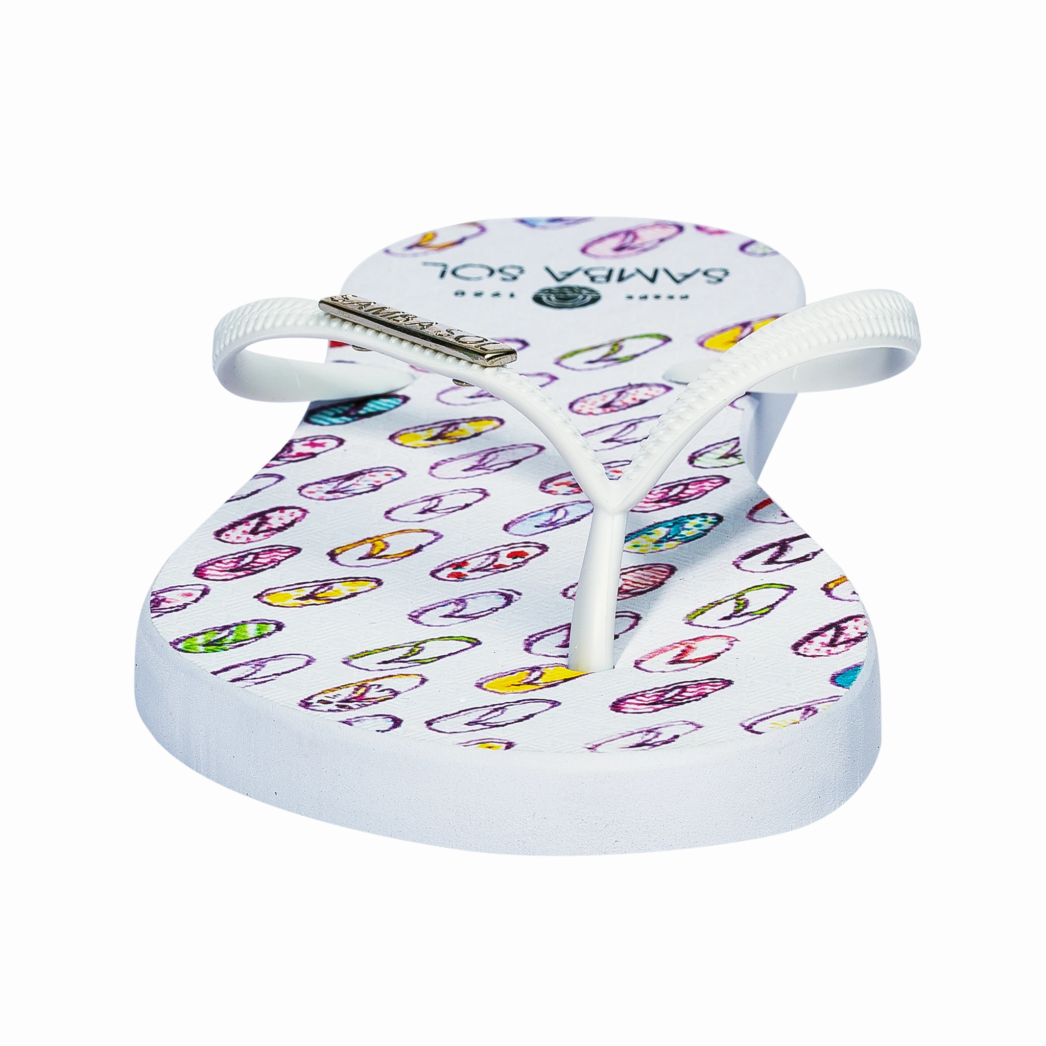 Flip Flops Made In Georgia Samba Sol Women's YoungArts Collection Flip Flops - Isabela Dos Santos