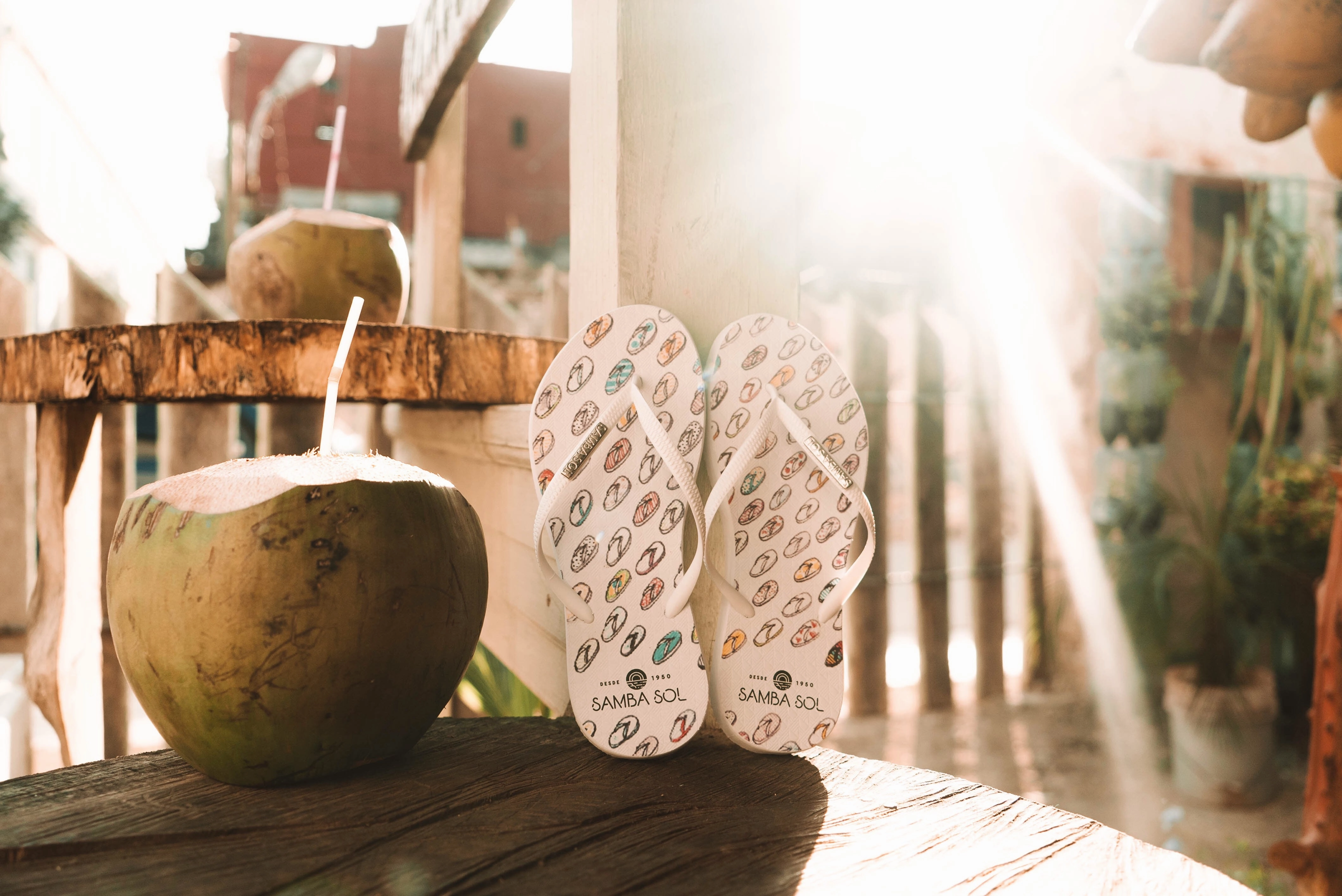 Samba Sol Women's YoungArts Collection Flip Flops - Isabela Dos Santos Play Flip Flops