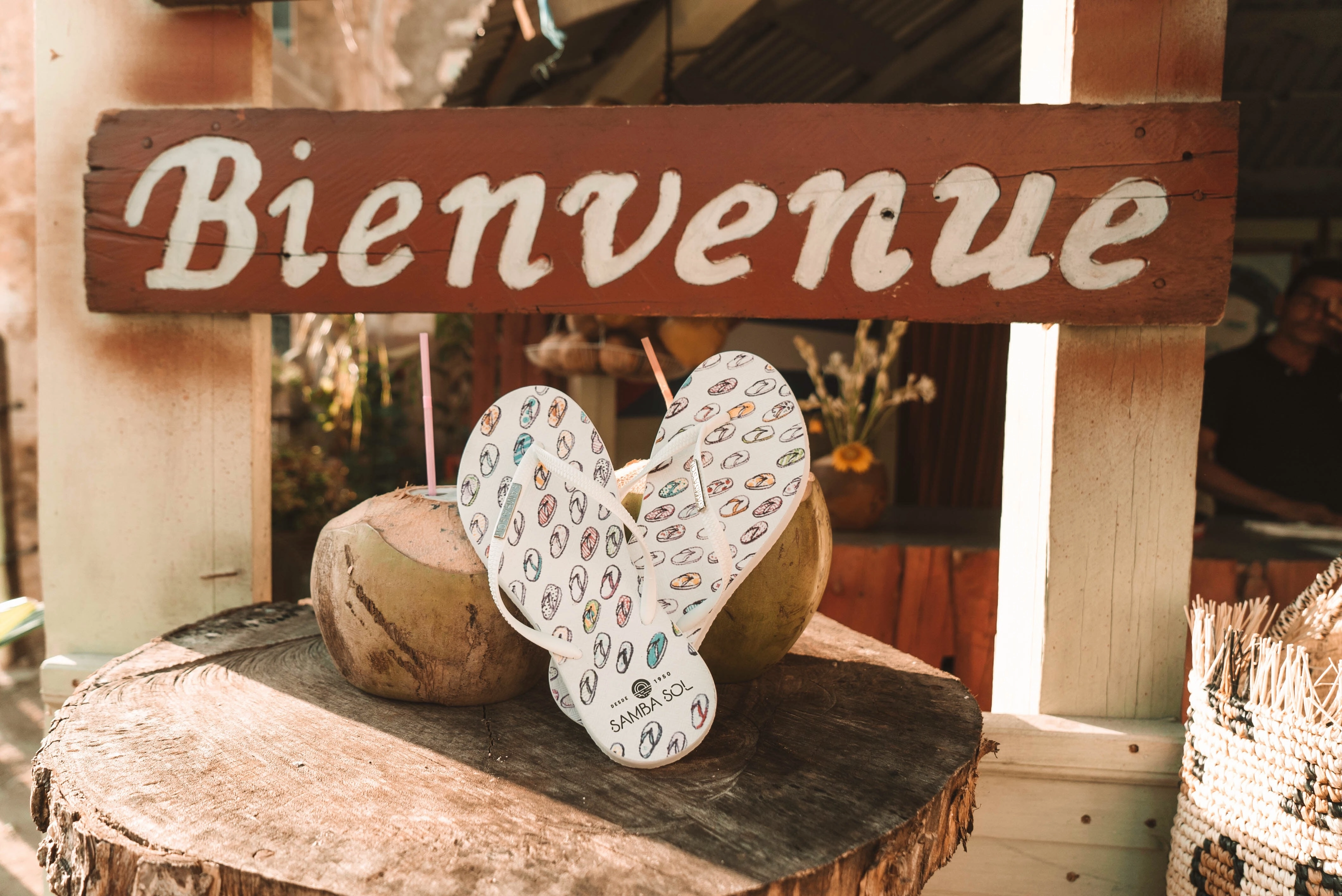 Samba Sol Women's YoungArts Collection Flip Flops - Isabela Dos Santos Best Wide Width Flip Flops