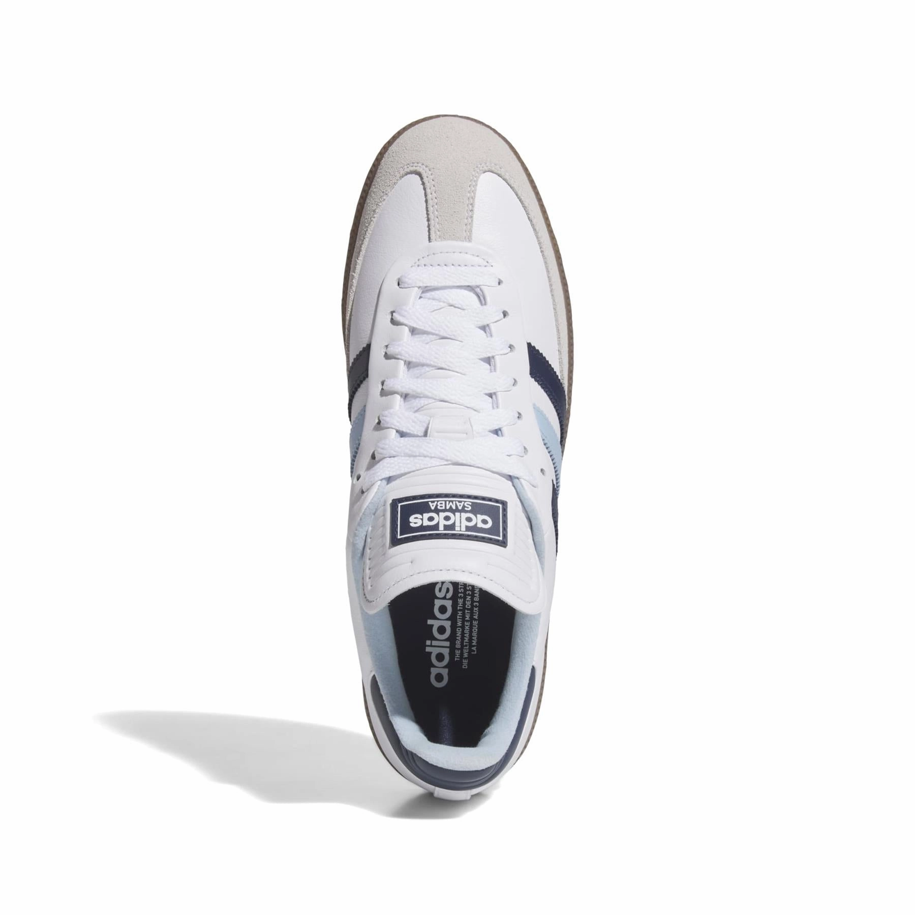 Footjoy Spikeless Golf Samba Spikeless Golf Shoes Footwear White/Night Indigo/Clear Sky