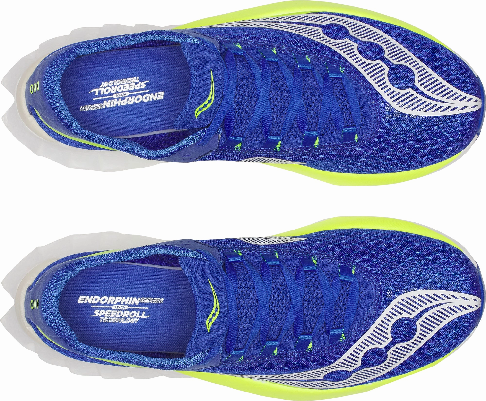 Saucony Endorphin Pro 4 Mens Running Shoes - Blue High Arched Running Shoes