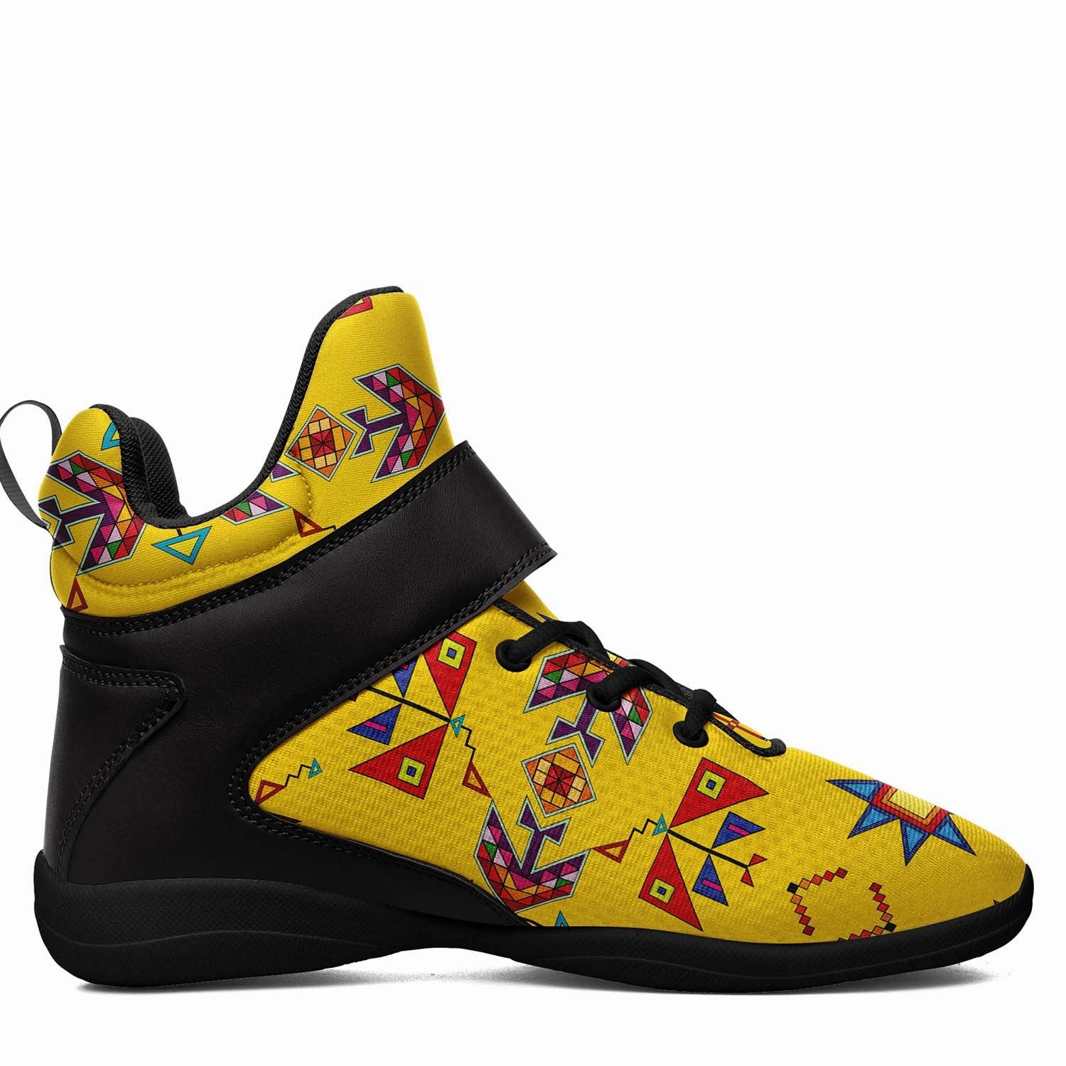 Cheap Basketball Shoes Under 20 Dollars Scattered Generations Maize Ipottaa Basketball / Sport High Top Shoes - Black Sole