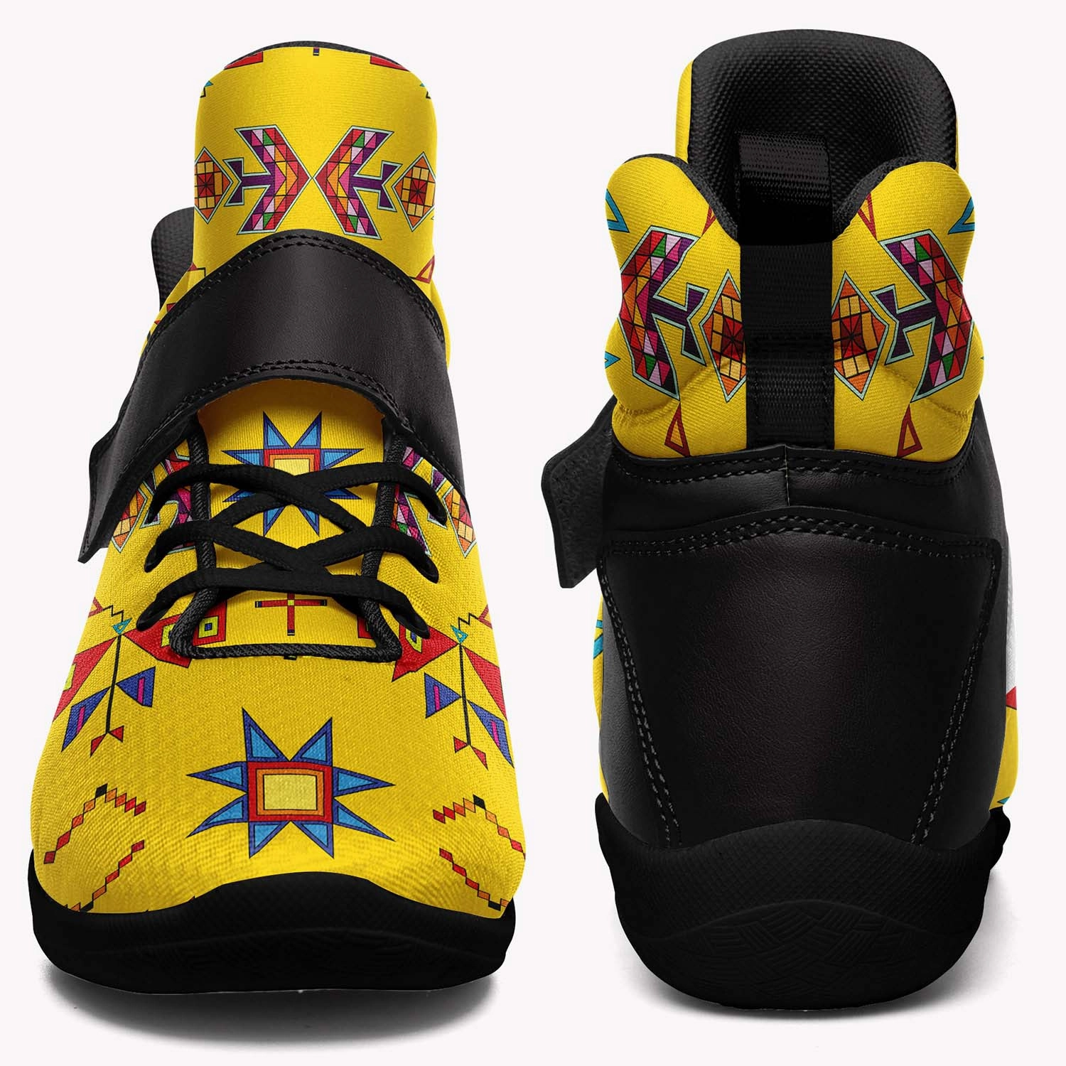 Scattered Generations Maize Ipottaa Basketball / Sport High Top Shoes - Black Sole Mike Conley Basketball Shoes