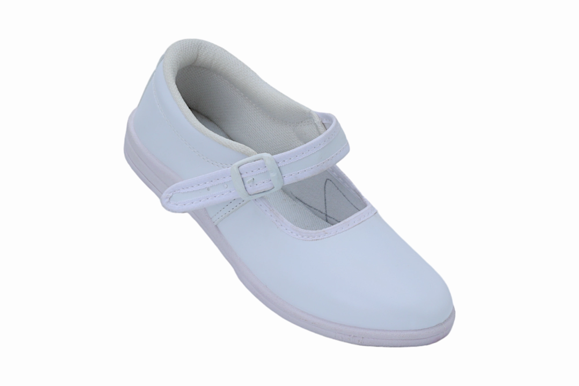 School Shoes Girls (White 6-8 Yrs) 59918 Castaner Chiara Espadrilles