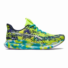 Asics Nurse Shoes Men's Asics NOOSA TRI 14, Lime Zest/Sky, 11 D Medium