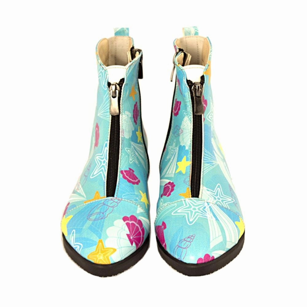 Seashells Ankle Boots FER103 Everyday Ankle Boots