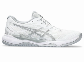Best Asics Running Shoes Overpronation Women's Asics Gel-Tactic 12, White/Pure Silver, 11 B Medium