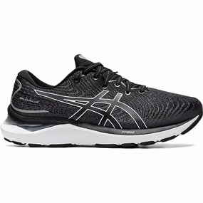 Field Hockey Turf Shoes Asics Men's Asics Gel-Cumulus 24, Carrier Grey/White, 10.5 2E Wide