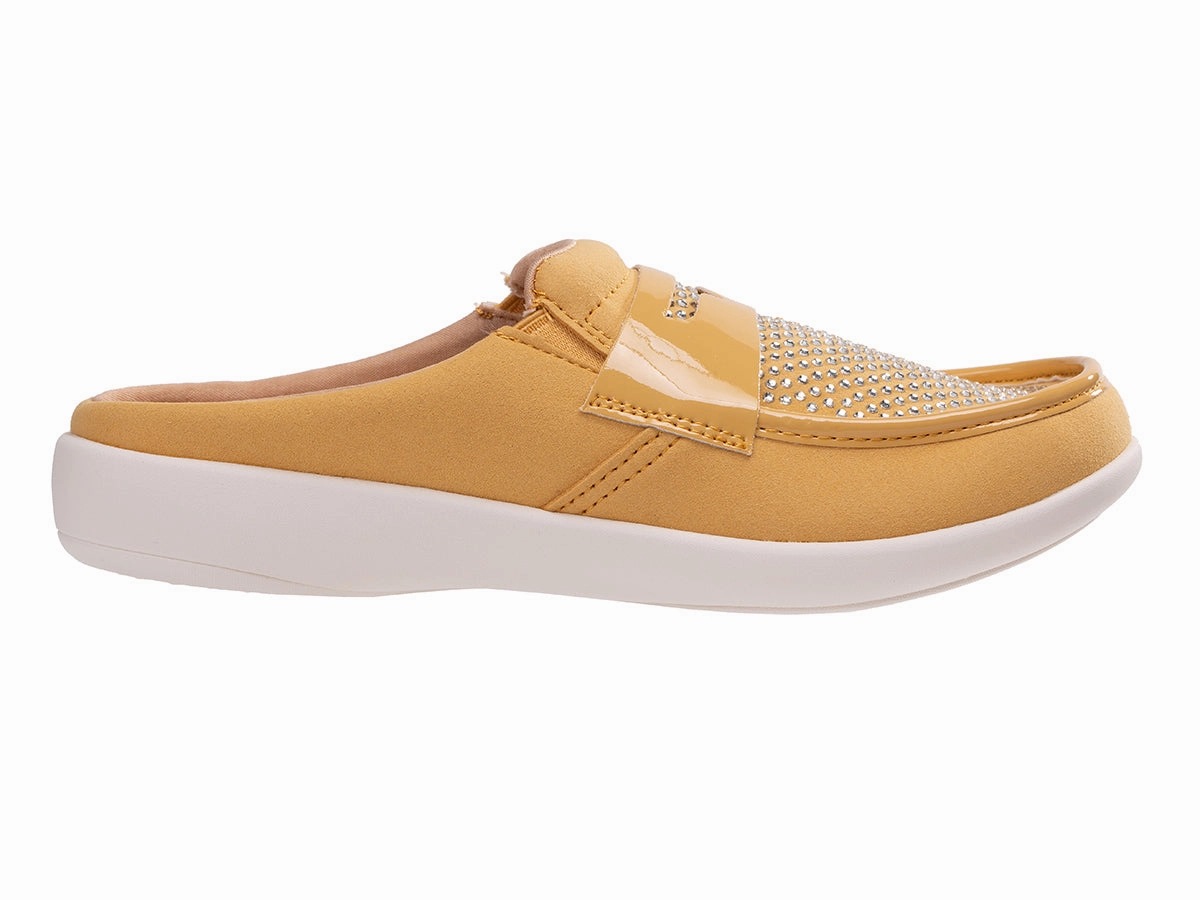 Siesta Gem Pointed Toe Flat Mules